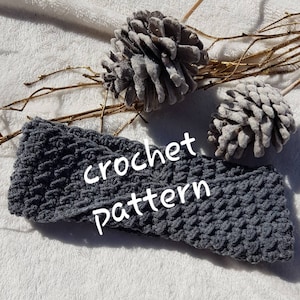 Crochet Pattern for the Hampton Earwarmer