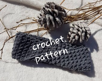 Crochet Pattern for the Hampton Earwarmer