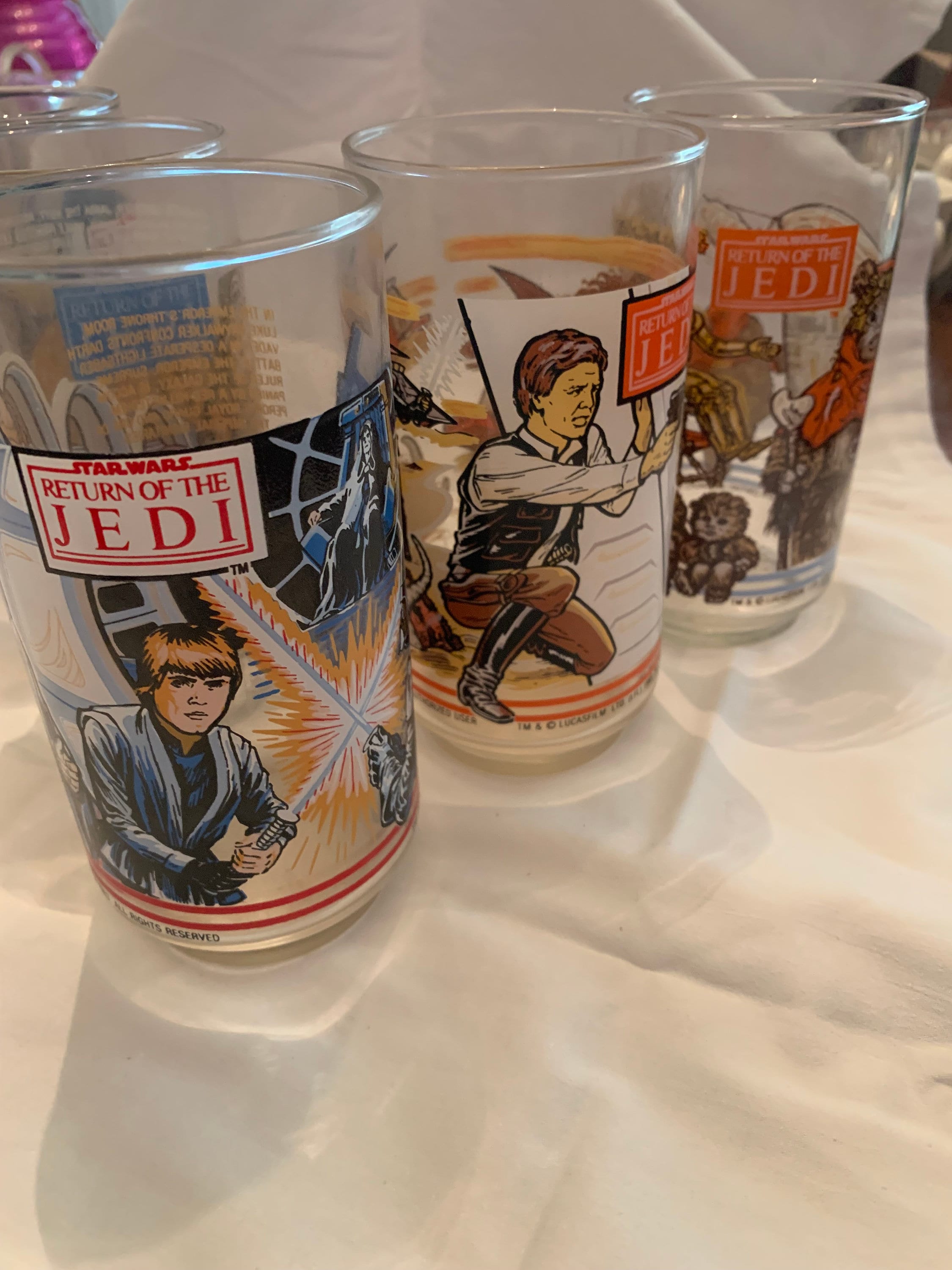 Star Wars 4pc Shot Glass Set - household items - by owner