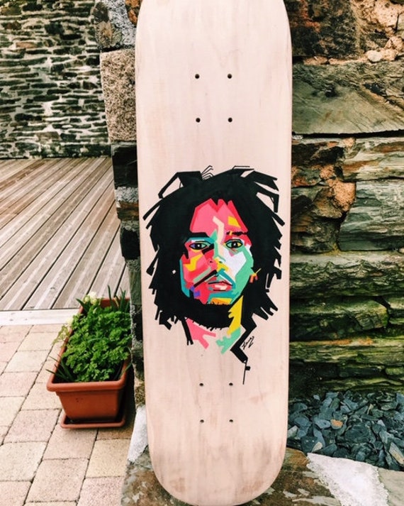 Décoration Skate Posca