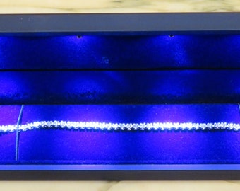 50% Off Liquidation Clearance!!Accepting Best Offers!! NWT 6,500 Rare Gorgeous 18KT Gold Glittering White Diamond White Gold Tennis Bracelet