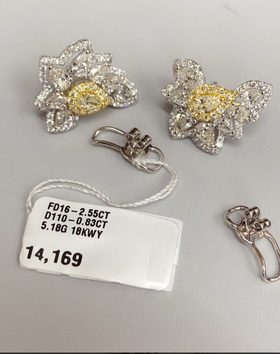 Diamond earrings clearance deals