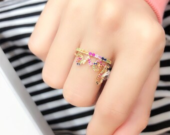 激レア　WEIRDO GEMSTONE RING (値下げ可) il_340x270.2840290006_e9ok.jpg