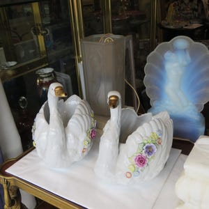 Dresden Swans - Etsy