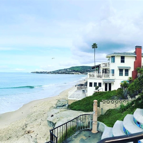 Laguna Beach winter landscape