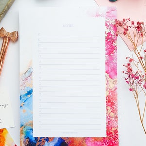 A5 Notepad - to Do List, Memo Pad, Notepad, Daily Planner, Jotter ...