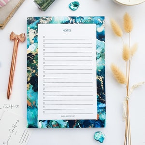 A5 Notepad - to Do List, Memo Pad, Notepad, Daily Planner, Jotter ...