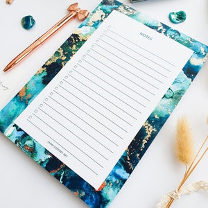 A5 Notepad - to Do List, Memo Pad, Notepad, Daily Planner, Jotter ...
