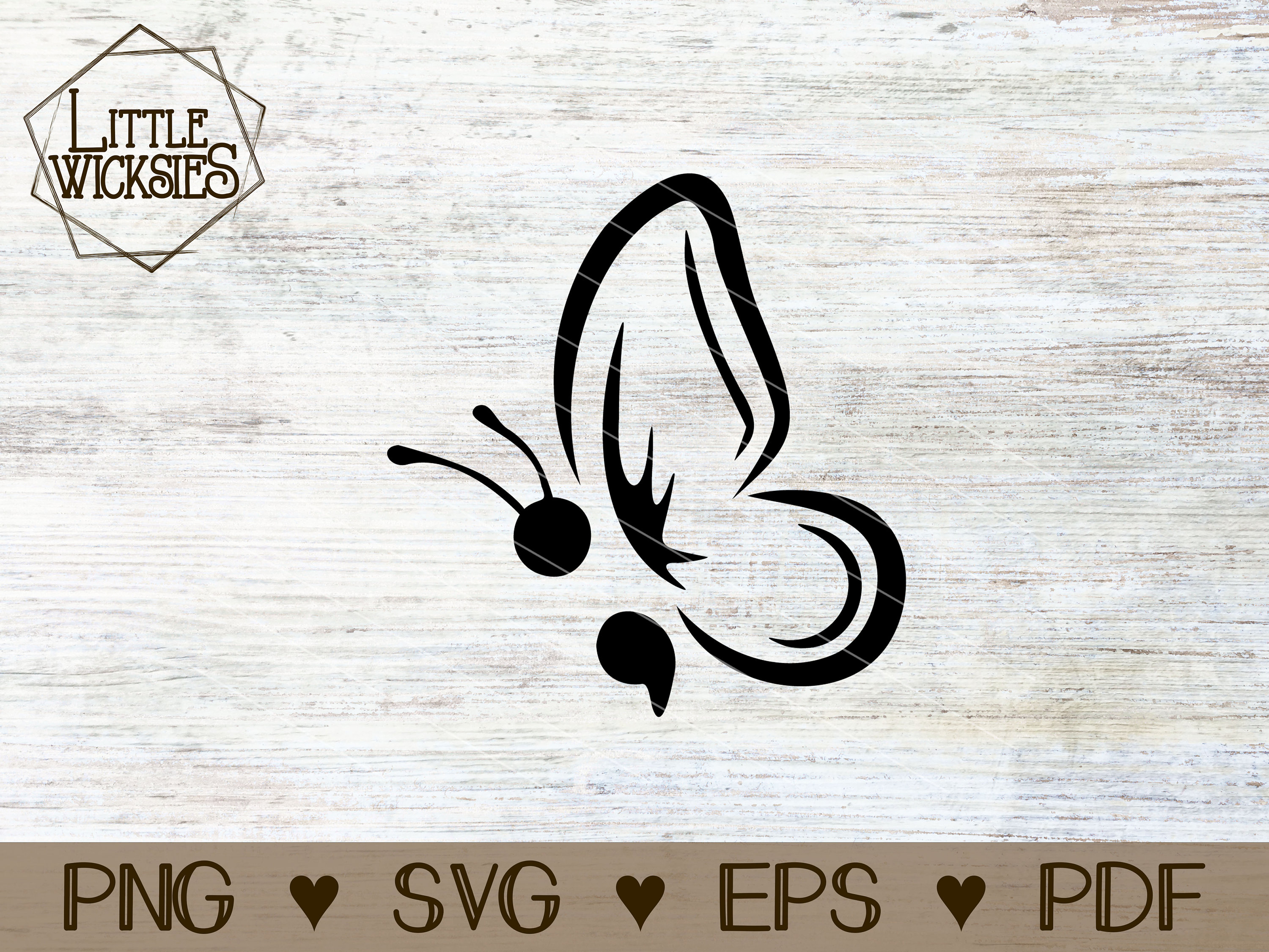 Butterfly Semicolon - 2rdrw94