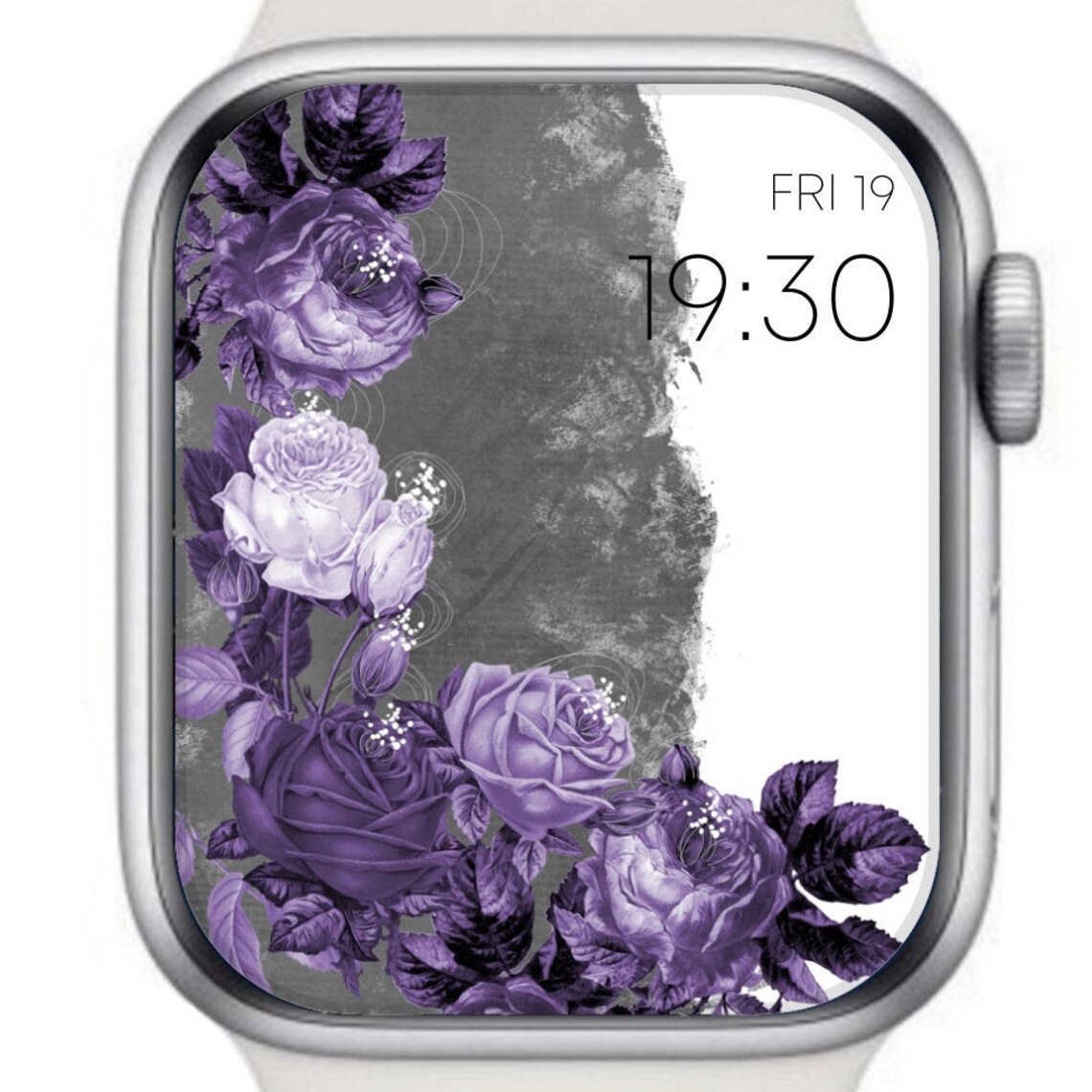 Floral Apple watch Applewatch wallpaper Apple Watch face Etsy