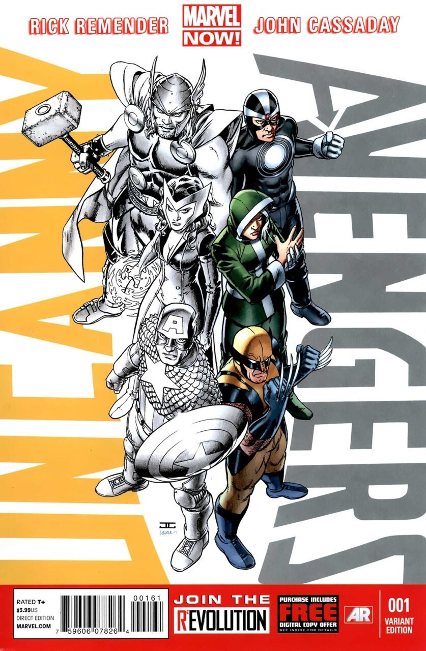 UNCANNY AVENGERS #1 Set OF Six Variants Skottie Young Nm - Etsy