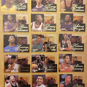 Kobe Bryant ROOKIE Card INKcredible Behind the Glass SET All Nm