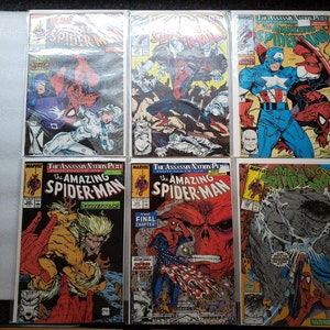 Amazing Spider-man Set of 25 Todd Mcfarlane Comic Books - Etsy