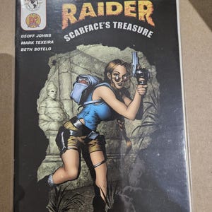 Tomb Raider #1 Scarface&#39;s Treasure And Tellos DF Set of Two NM Comics