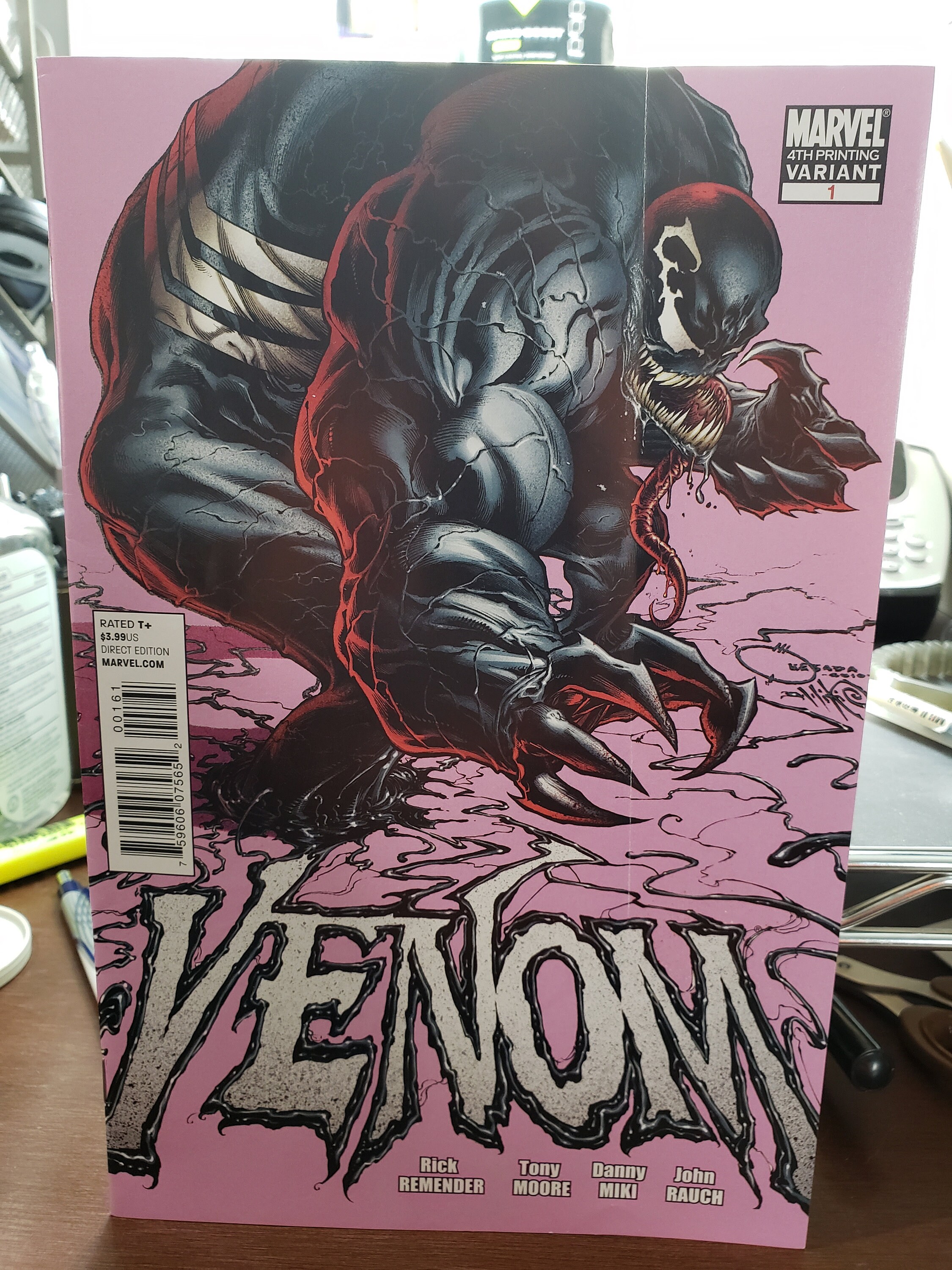 Venom 1 Rare Pink 4th Print Uncanny X-force Rare 2nd Print - Etsy