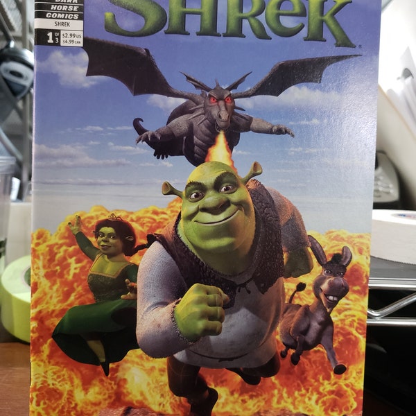 Shrek #1 Dark Horse-strips, ongelezen NM-exemplaren
