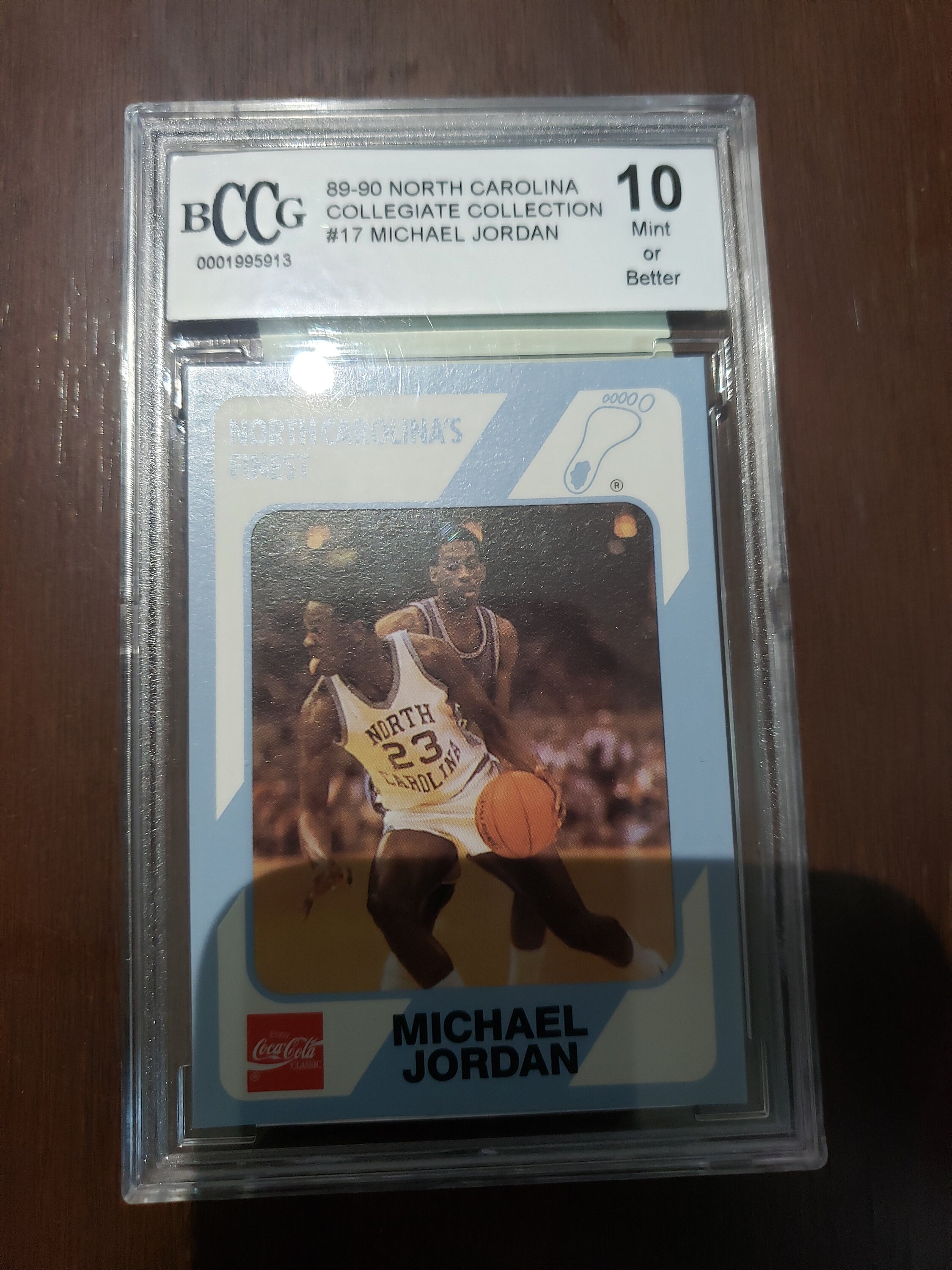 Michael Jordan 1989-90 North Carolina Collegiate Collection - Etsy España