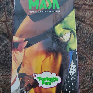 The Mask VHS 1995 Factory Sealed Jim Carrey