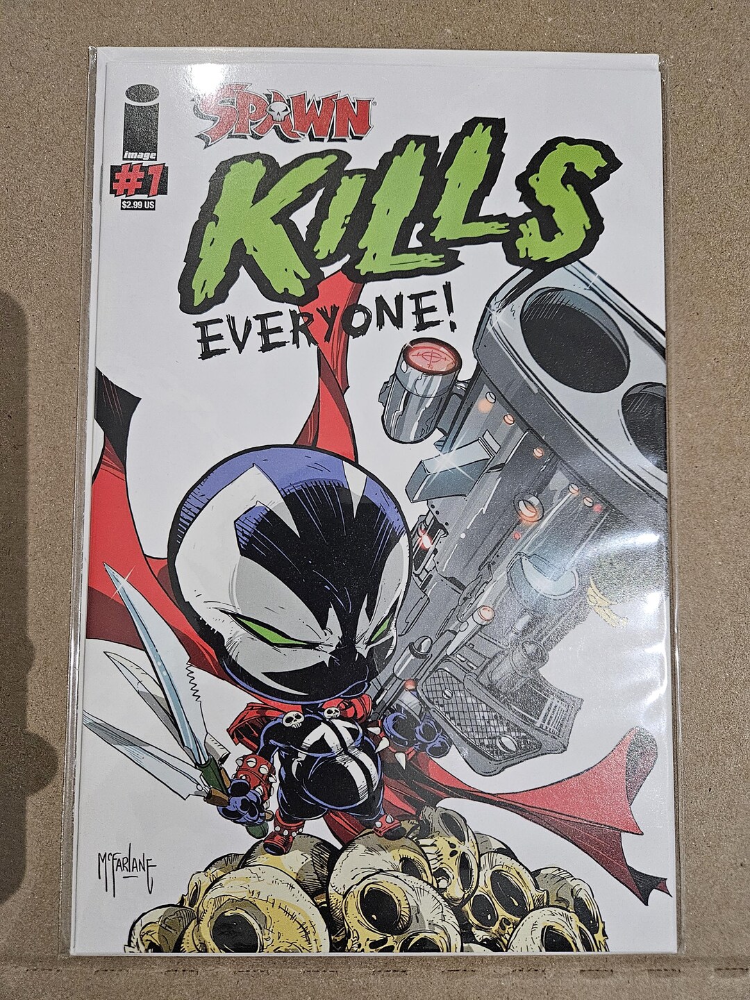 Spawn Kills Everyone #1 Set of 3 Variants NM Mcfarlane - Etsy