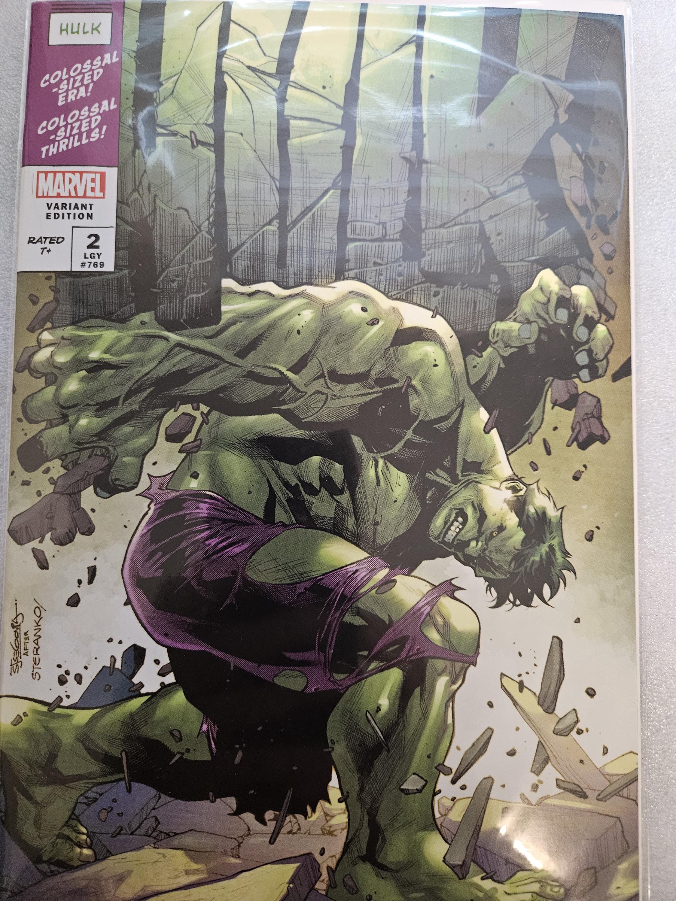 インクレディブル・ハルク #2 ステランコ・アニュアル NM より - Etsy 日本