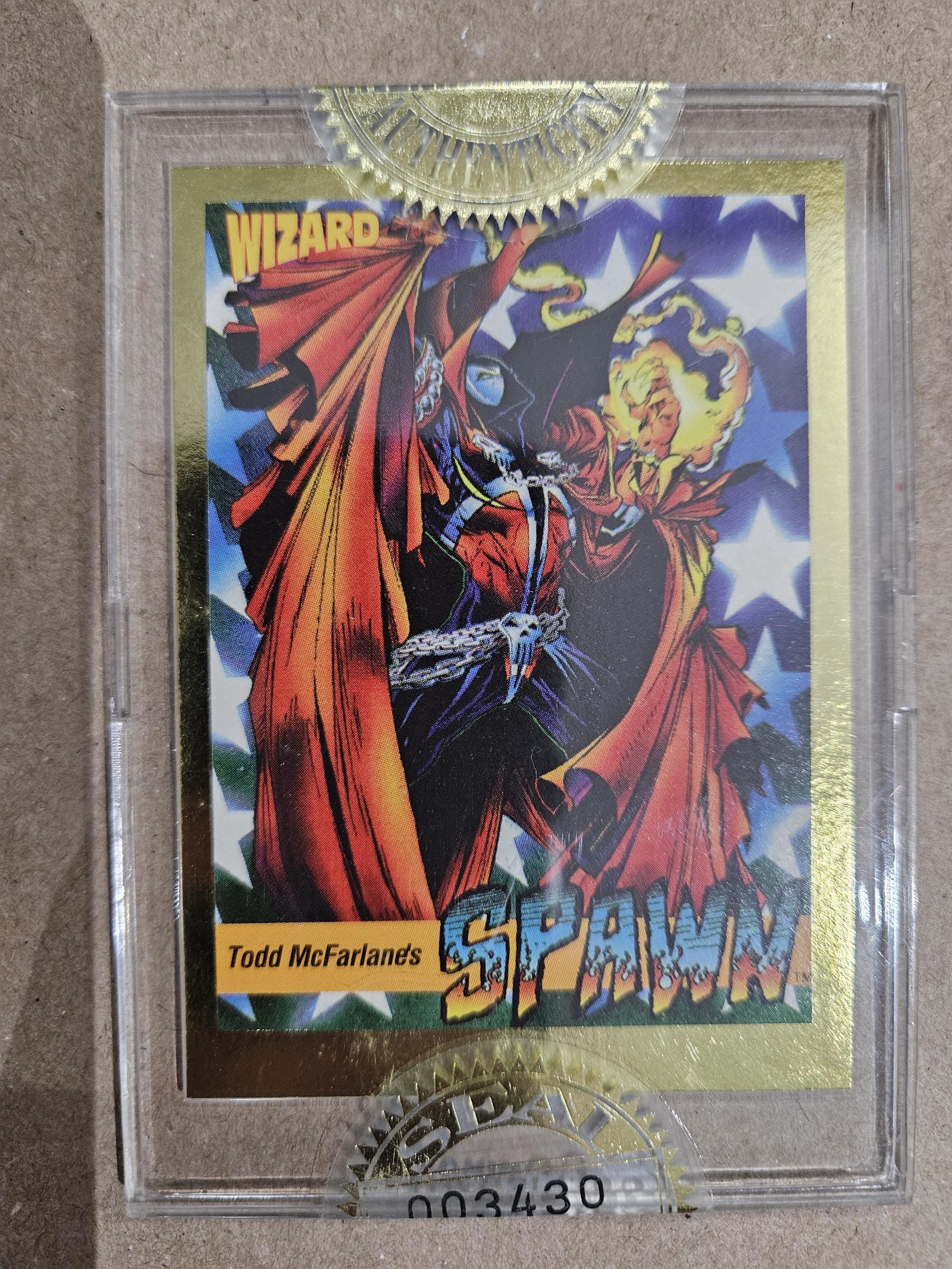 Spawn Gold Card Image Comics Sealed Mcfarlane - Etsy