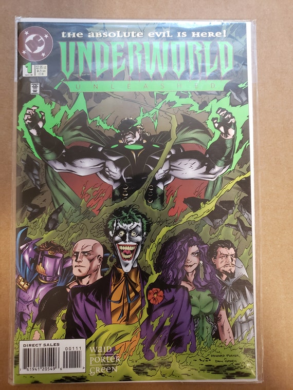 Underworld Unleashed #1 NM Joker Batman Absolute Evil is