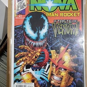 NOVA #7 Last Issue Venom Erik Larsen NM