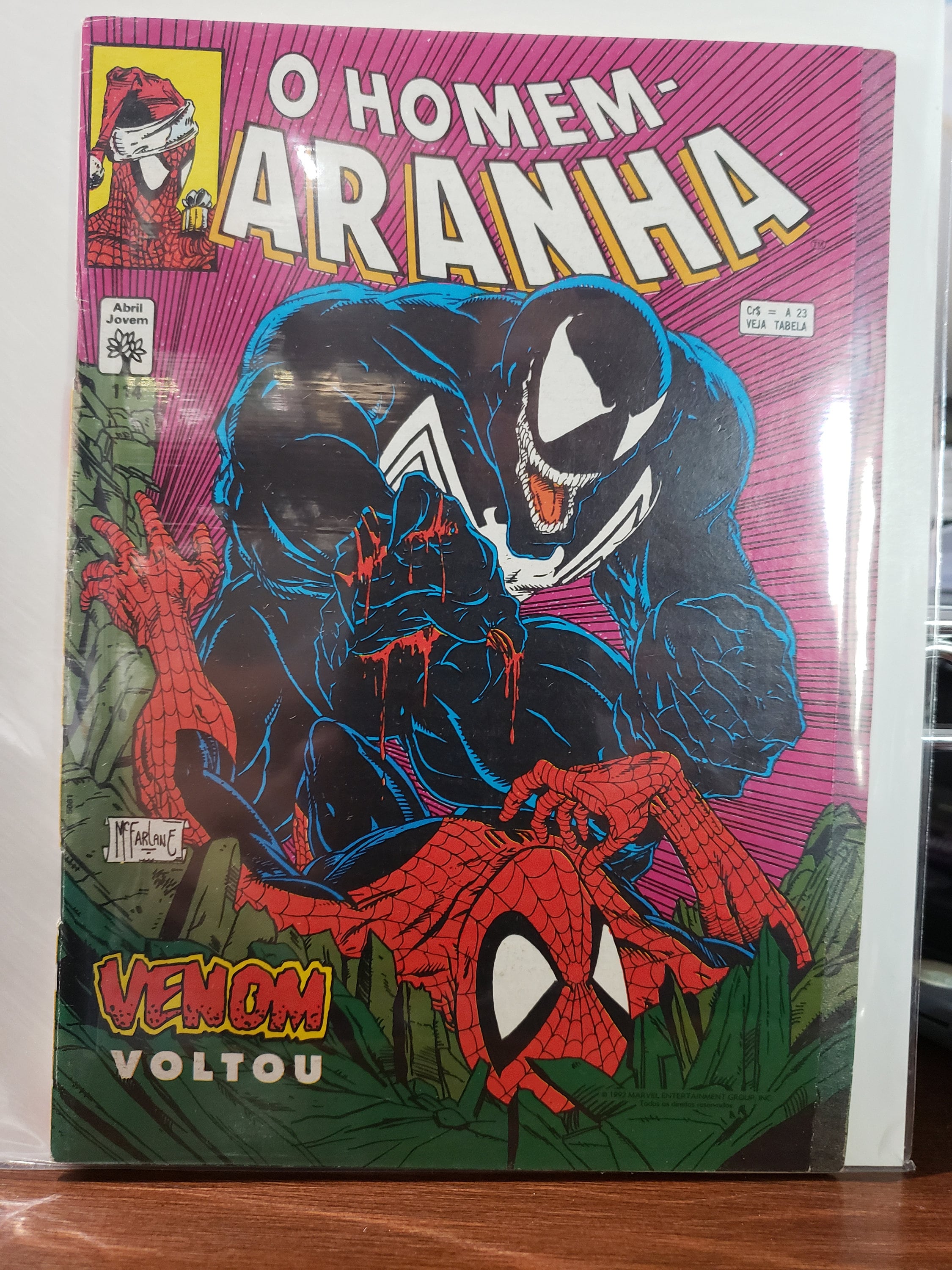 Amazing Spider-man #316 Rare Brazil Cover Mcfarlane Spawn - Etsy