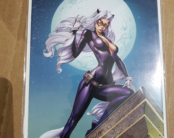 Ultimate Spider-Man #152 Scott Campbell Set of Two NM Black Cat