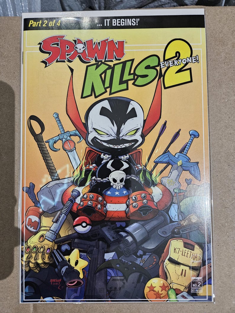 Spawn Kills Everyone #2 Set of 3 Variants NM Mcfarlane - Etsy