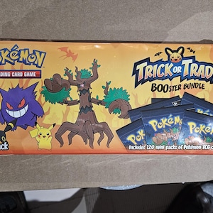 Pokémon Halloween Trick or Trade Booster Bundle 120 Sealed Packs