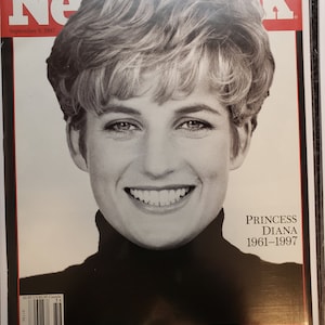 Princess Diana Newsweek Set of 3 Collector Magazines