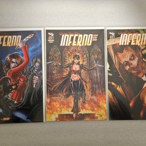 Grimm Fairy Tales Inferno #1 Set of Twelve Variant Comics Comic Con All NM