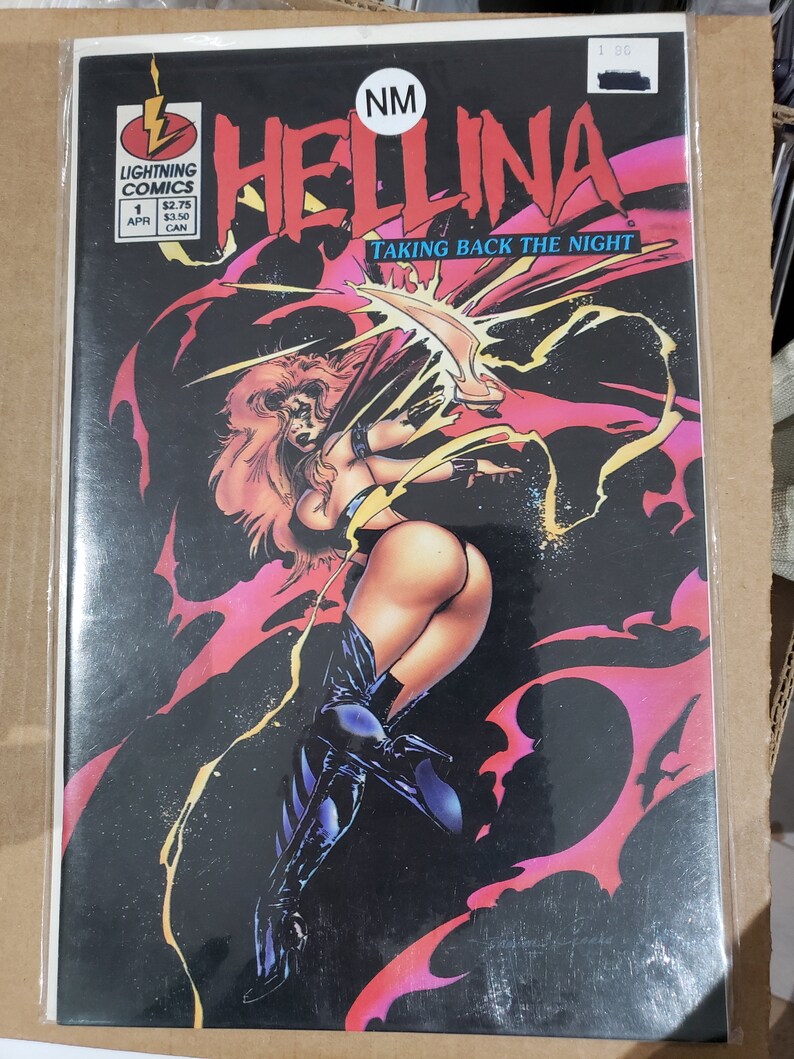 Hellina in the Flesh #1 Set of 4 Extremely Rare Comics 1997 Risque ...