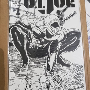 GI Joe #1 Sketch Cover McFarlane Homage of Spider-Man