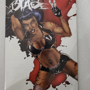 Fumetti ad alto impatto Nikki Blade # 1 Comic Book 1997 Copertina variante in lamina d&#39;argento NM