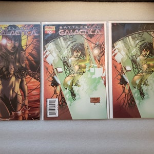 Battlestar Galactica Lot of 11 Rare Comics Dynamite Michael Turner