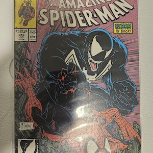 Amazing Spider-Man #316 NM Mcfarlane Venom Cover Art Plus Bonus