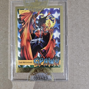Spawn Gold Card Image Comics Sealed Mcfarlane