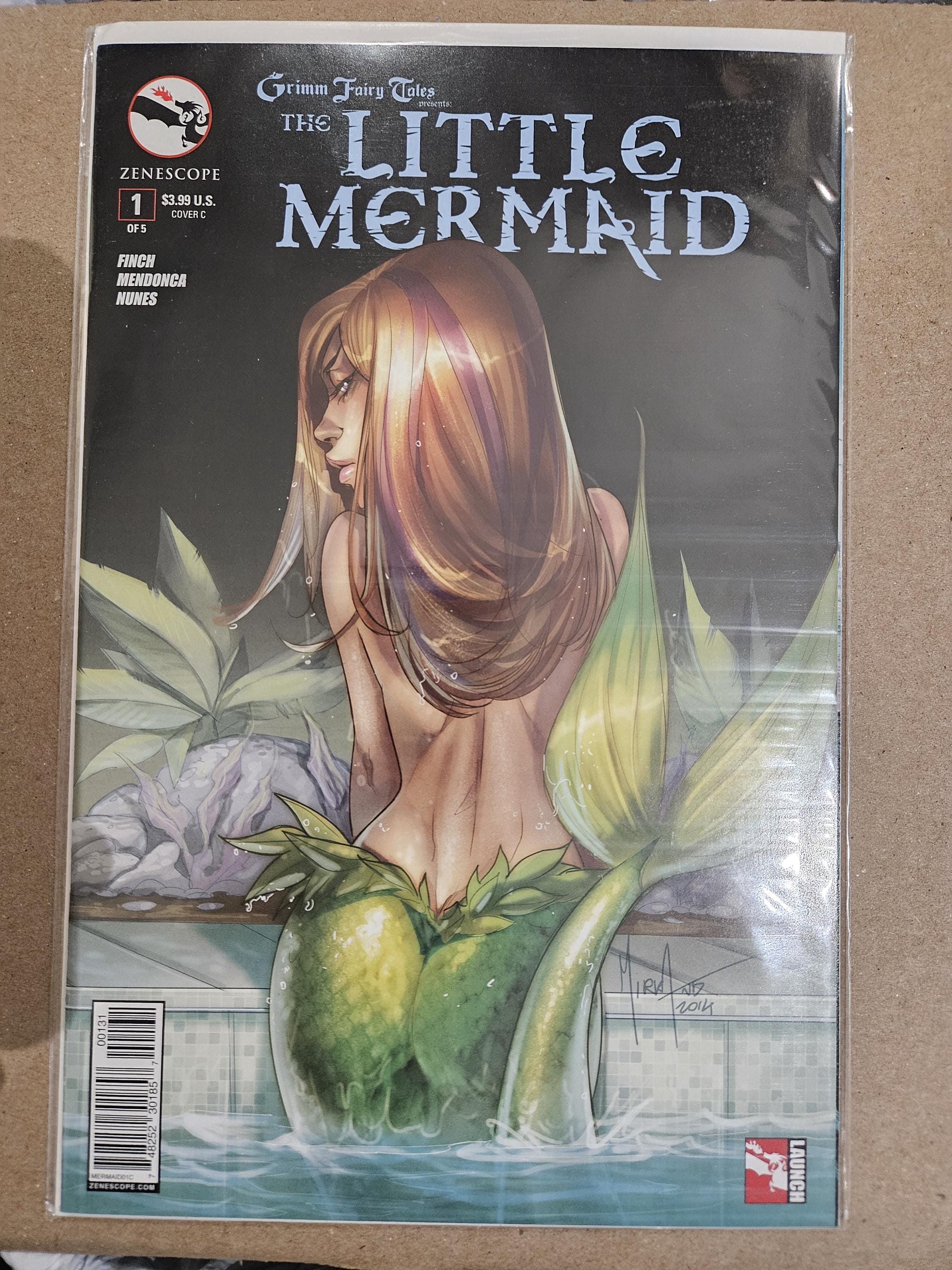 Grimms Märchen Meerjungfrau #1 Comic Set Zeneskop Finch NM