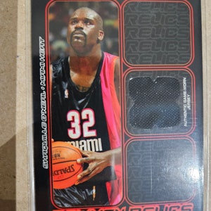 SHAQUILLE O'NEAL 2006 Topps Bowman Basketball Bowman Relics Jersey Patch