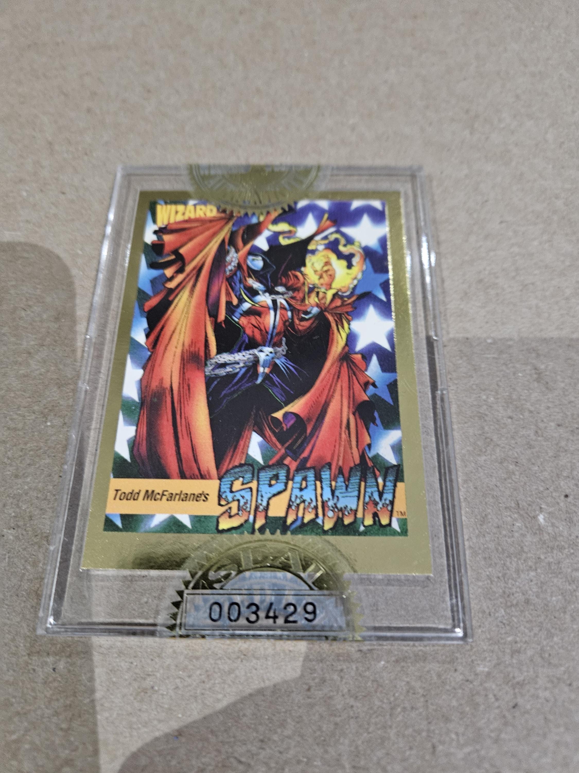 Spawn Gold Card Image Comics Sealed Mcfarlane - Etsy