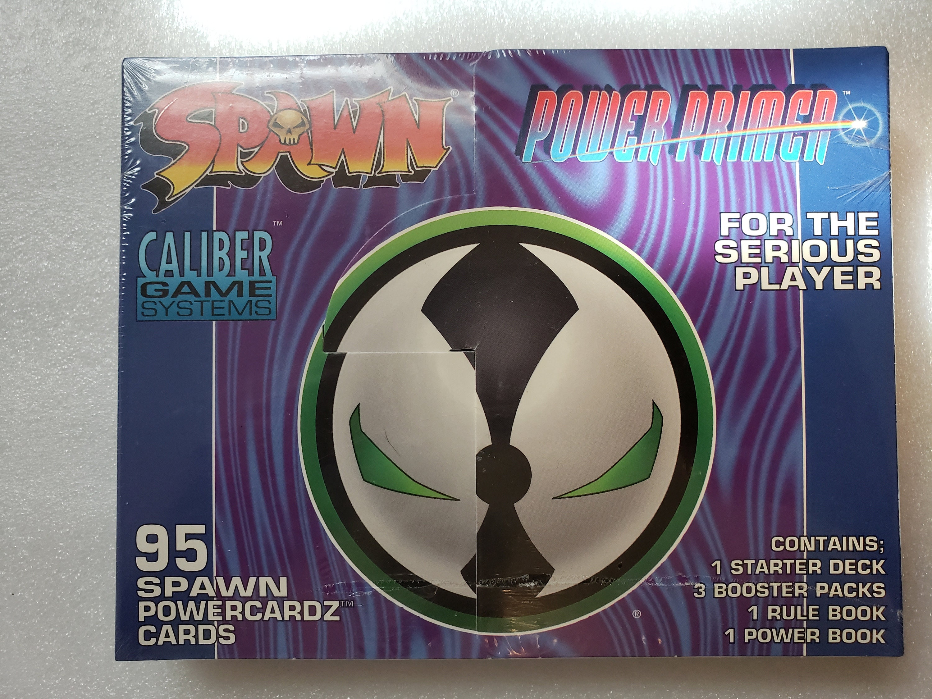 Spawn Power Cardz Box Image Caliber and Power Primer Plus Starter