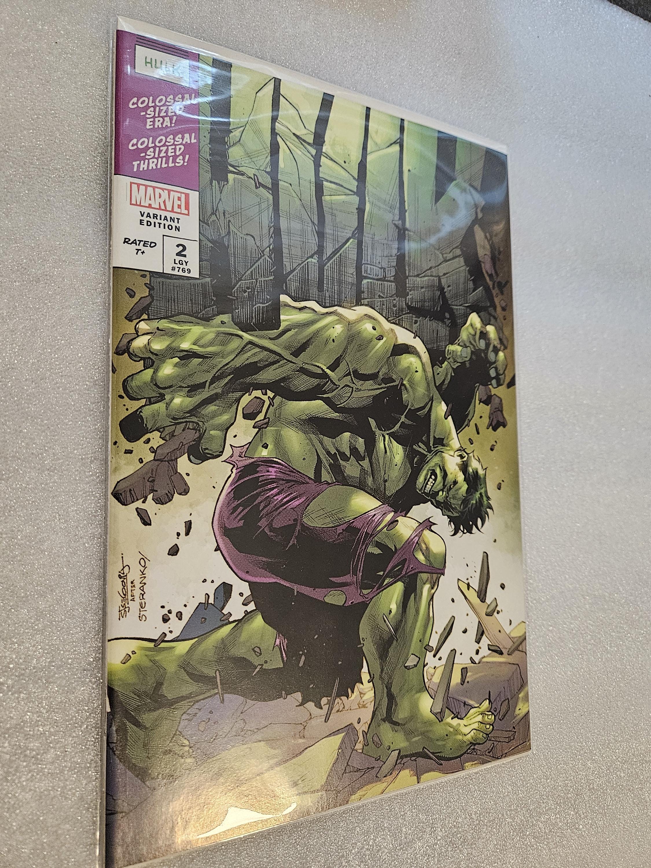 インクレディブル・ハルク #2 ステランコ・アニュアル NM より - Etsy 日本