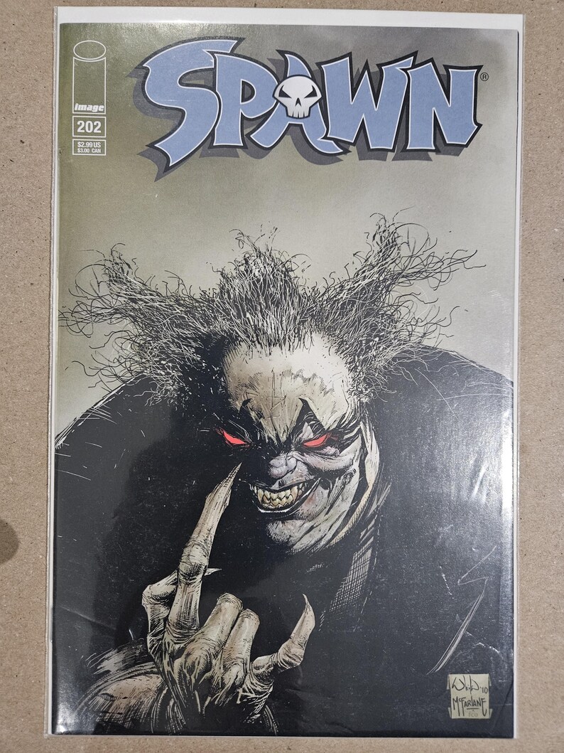 Spawn #202 Image Comics Todd Mcfarlane Low Print Run NM - Etsy