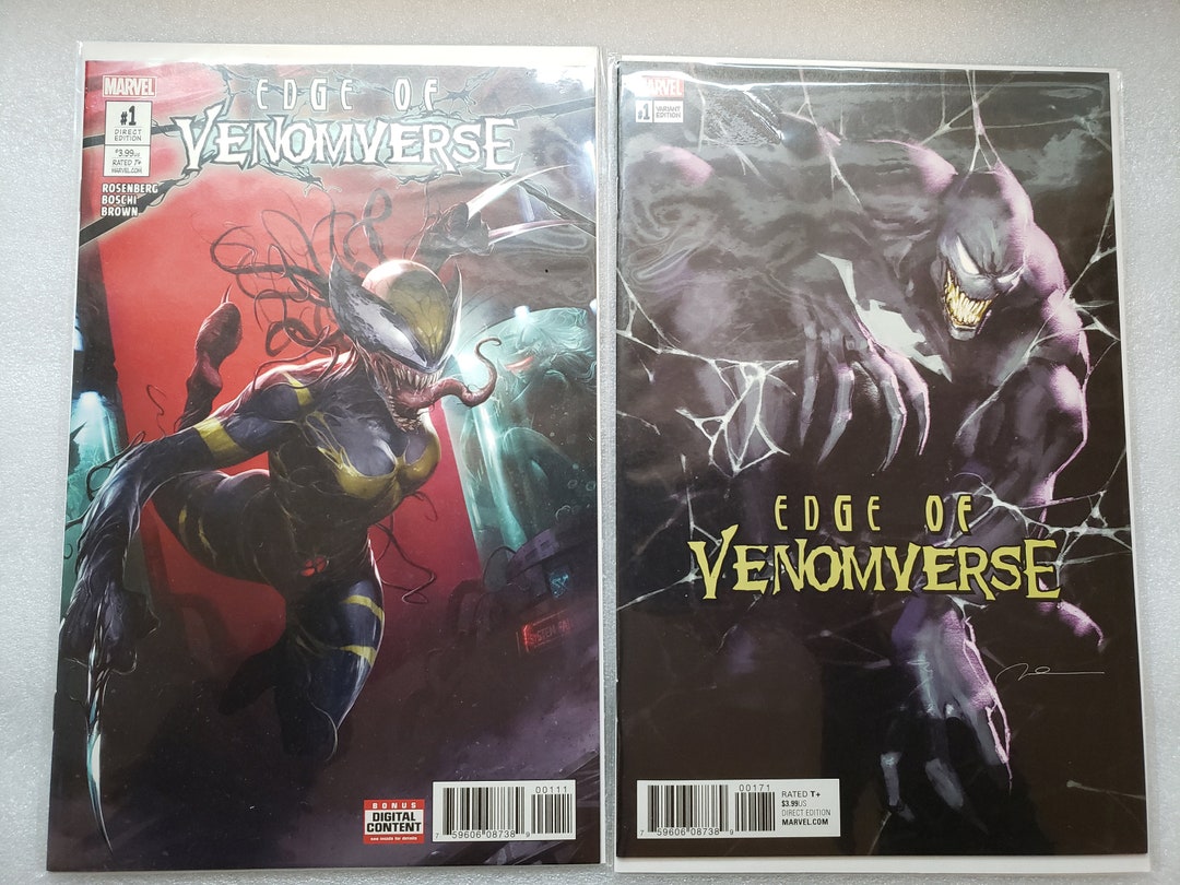 Edge of Venomverse #1 Set of Two Variants Both NM - Etsy