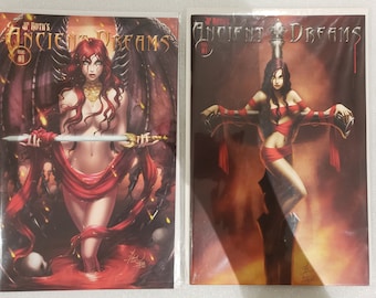 Ancient Dreams Roth Ebas #1-7 And Rare Variant Signed all Comics NM