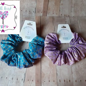 Multi-Colored Mermaid Scrunchie