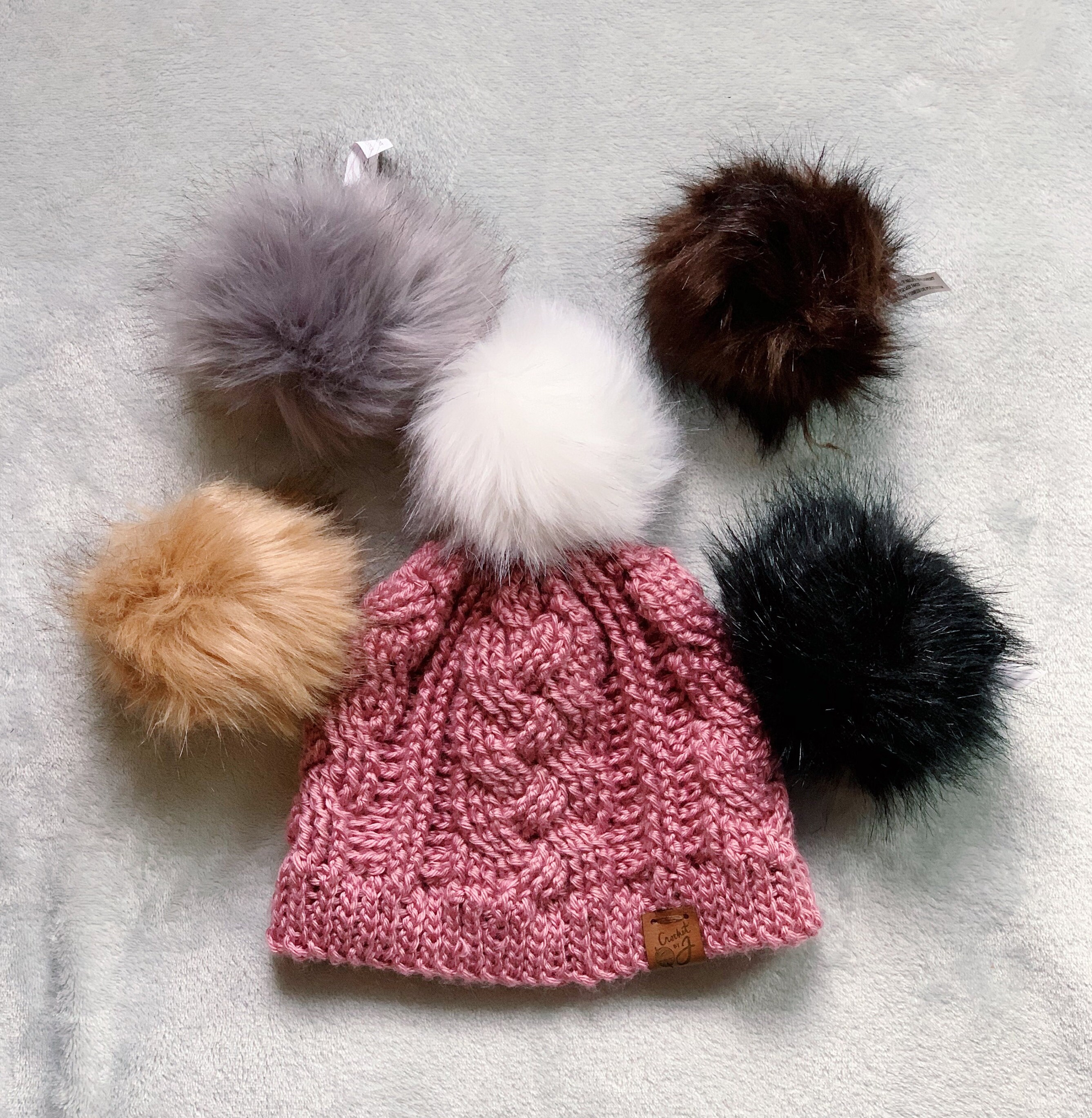 Handmade Cable Knit Crocheted Women