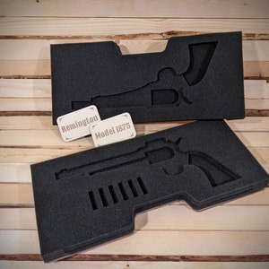 Custom-fit case insert for the original plastic case of the Crosman Remington 1875 image 2